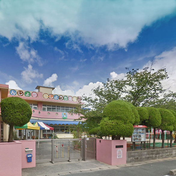 幼稚園・保育園　本城西幼稚園（幼稚園・保育園）まで459m