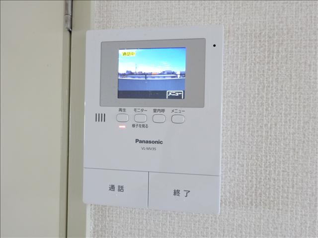 セキュリティ　ＴＶ付きモニターホンです