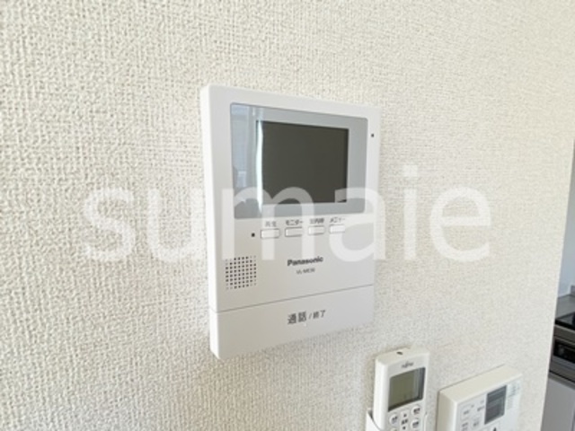 セキュリティ　モニタ付きインターホンです☆