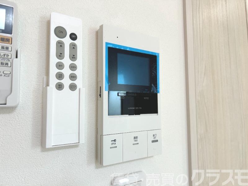 セキュリティ　来訪者が確認できるモニターホン♪