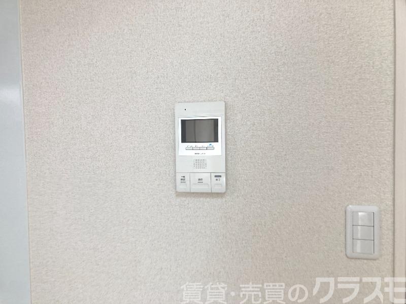セキュリティ　訪問チェックができるモニターホン♪