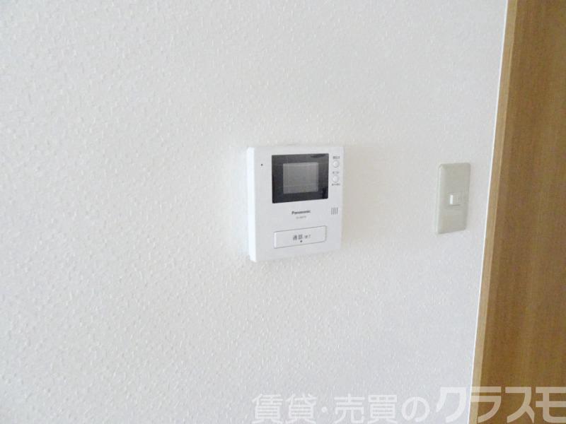 セキュリティ　訪問チェックができるモニターホン♪