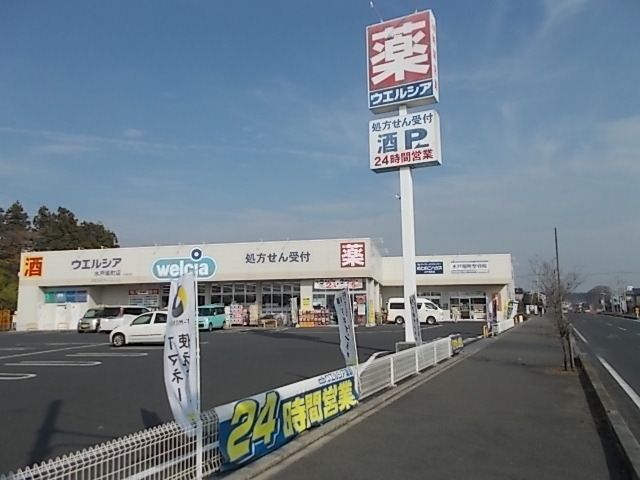 ドラックストア　ウエルシア　水戸堀町店（ドラッグストア）まで400m