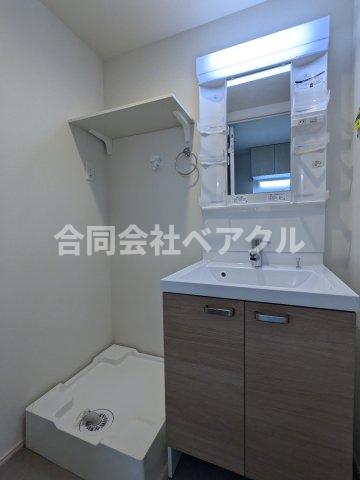 洗面設備　洗面所です