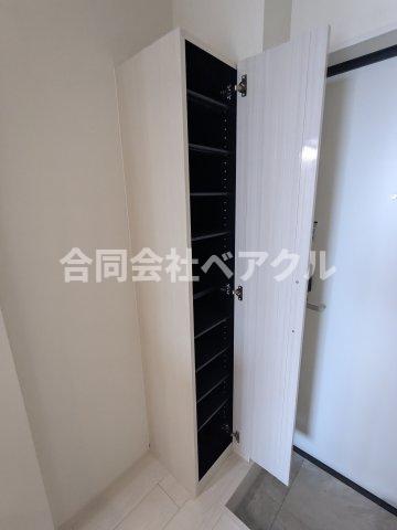 収納　収納のためのスペースです