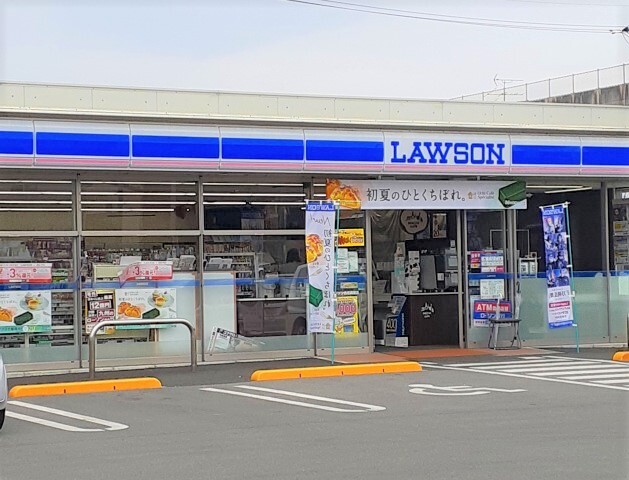 コンビニ　ローソン熊本合志菊南店（コンビニ）まで900m