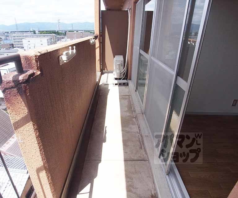 バルコニー　南向きのベランダです。