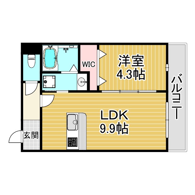 ソリティア西宮池田の間取り写真