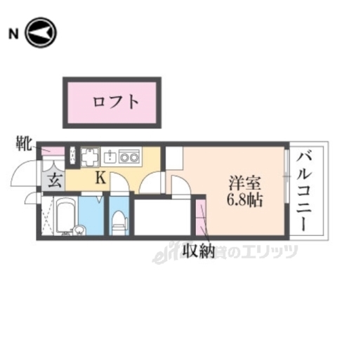 レオパレスたかの間取り写真