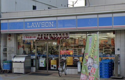 コンビニ　ローソン 新開地二丁目店（コンビニ）まで88m