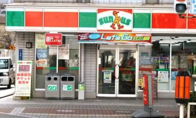 コンビニ　サンクス墨田立川三丁目店（コンビニ）まで407m