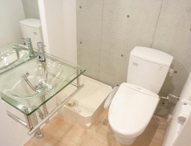洗面設備　別部屋の画像を使用しております。