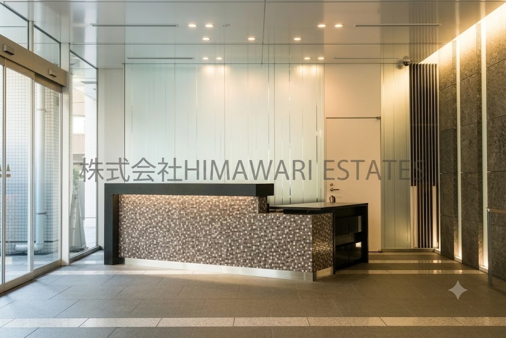 ロビー　HIMAWARI ESTATESは浜松町駅徒歩20秒