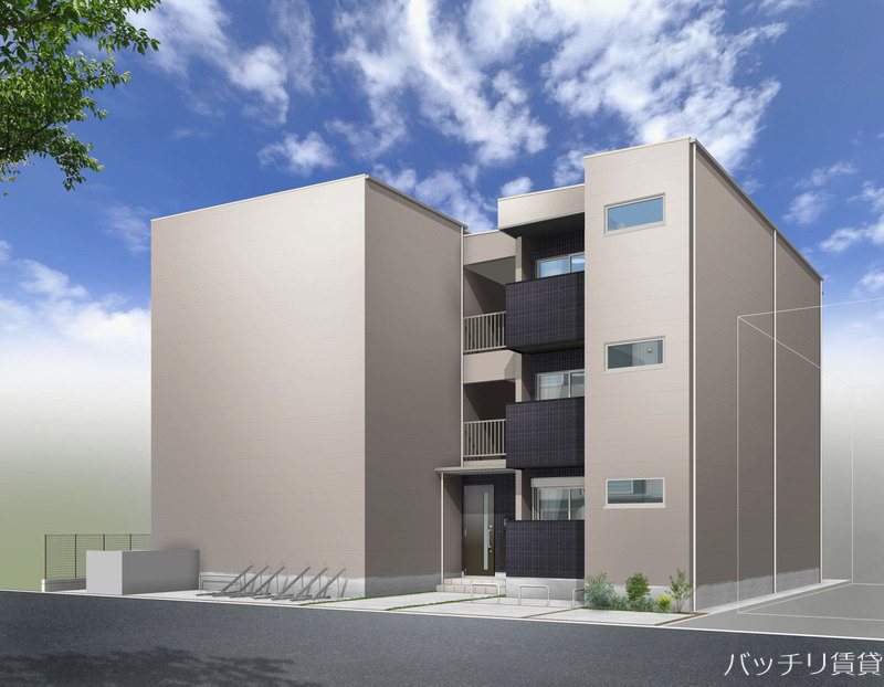 建物外観　新築の為、パース使用
