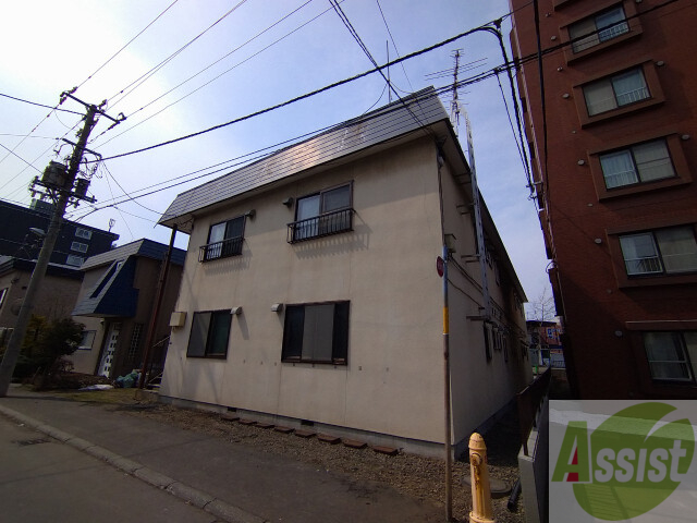 建物外観　札幌市北区麻生町「コーポ吉田」