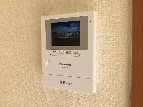 セキュリティ　カメラ付インターホン（イメージ）