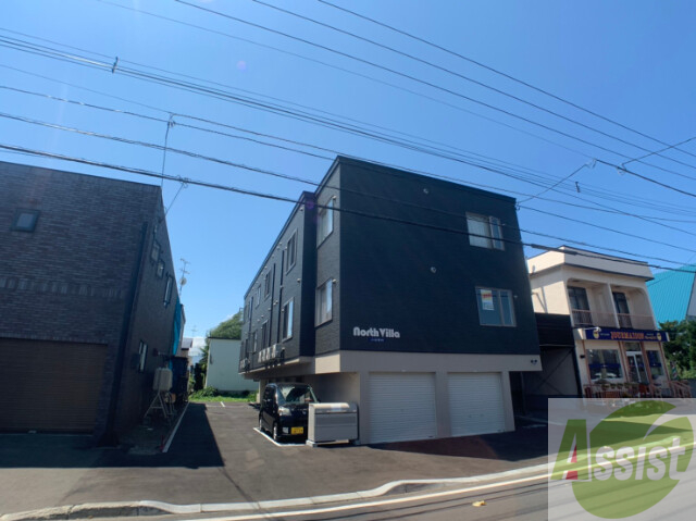 建物外観　札幌市北区新琴似５条「ノースヴィラ」