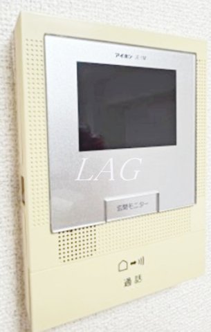 セキュリティ　モニター付きインターホンです。