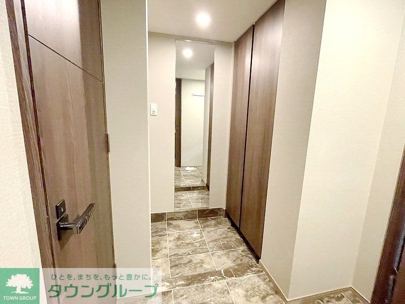 玄関　お問合せは(株)タウンハウジングレジデンス事業部【03-…