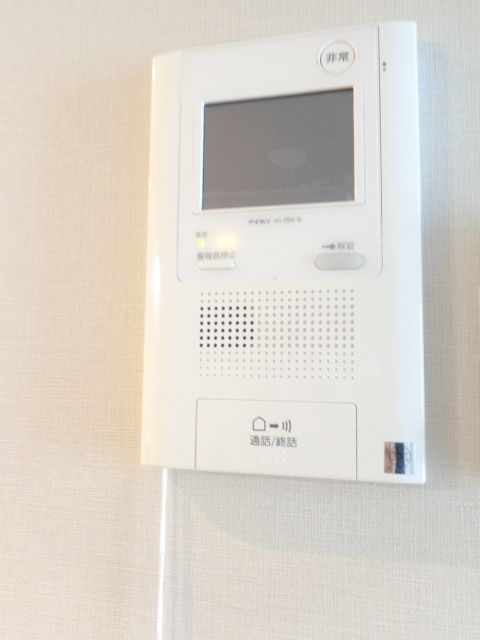 セキュリティ　安心のモニター付きインターホン