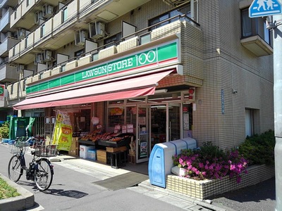 コンビニ　ローソンストア100品川二葉四丁目店（コンビニ）まで79m