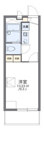 レオパレス新森の間取り写真