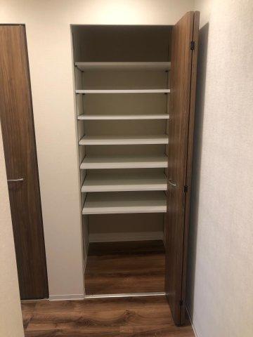 収納　ちょっとした収納スペースも充実しています