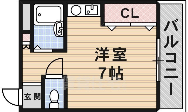 アンフィニィ橋の内3の間取り写真
