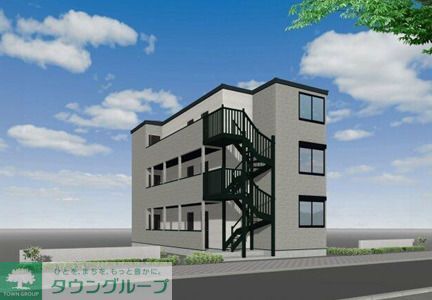 建物外観　※パース