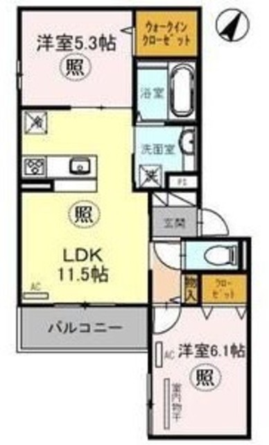 Premiere SAKURAの間取り写真