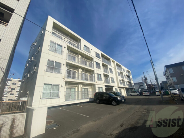 建物外観　札幌市中央区南１６条西「リベルティ山鼻」