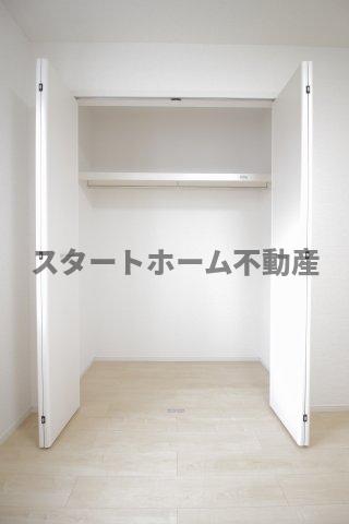 収納　十分な収納スペースがあります