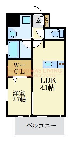 LANDIC K320の間取り写真