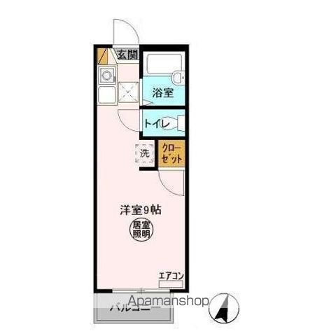 東武野田線 運河駅 徒歩15分 2階建 築33年の間取り写真