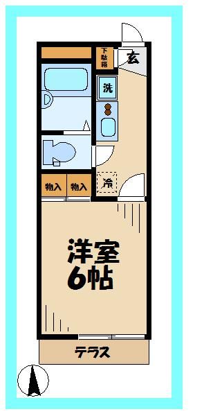 レオパレススリーYの間取り写真