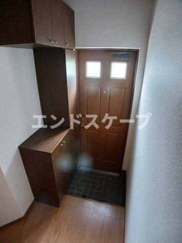 上信電鉄 西吉井駅 徒歩16分 2階建 築28年の玄関写真