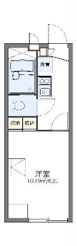 レオパレスヒルズ島台の間取り写真