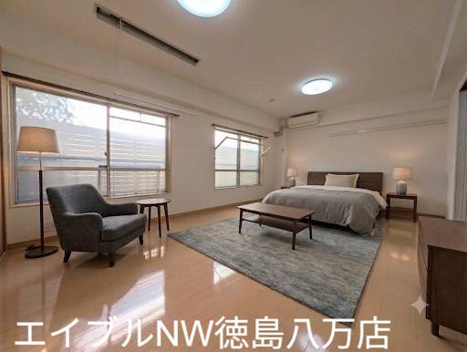 建物外観　家具設置イメージ