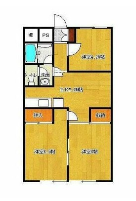 葵マンションの間取り写真