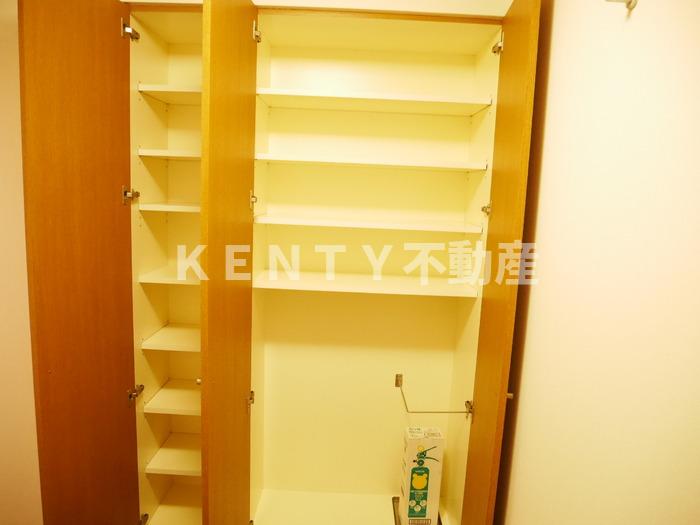 玄関　落ち着いた玄関です