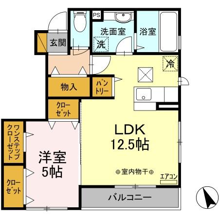 サザンクロスの間取り写真