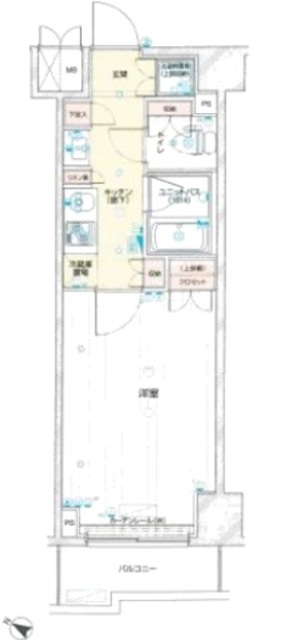 ルーブル多摩川南六郷の間取り写真