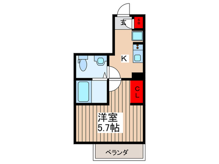 N.プライム北越谷の間取り写真