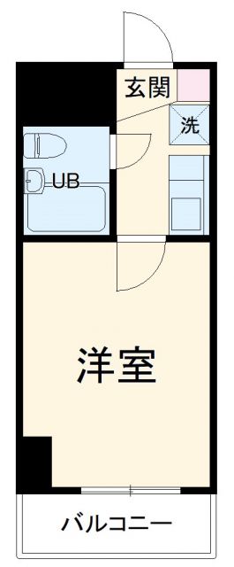 ＪＲ横浜線 橋本駅 徒歩5分 12階建 築35年の間取り写真