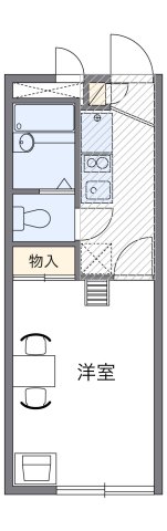 レオパレスDogwoodの間取り写真