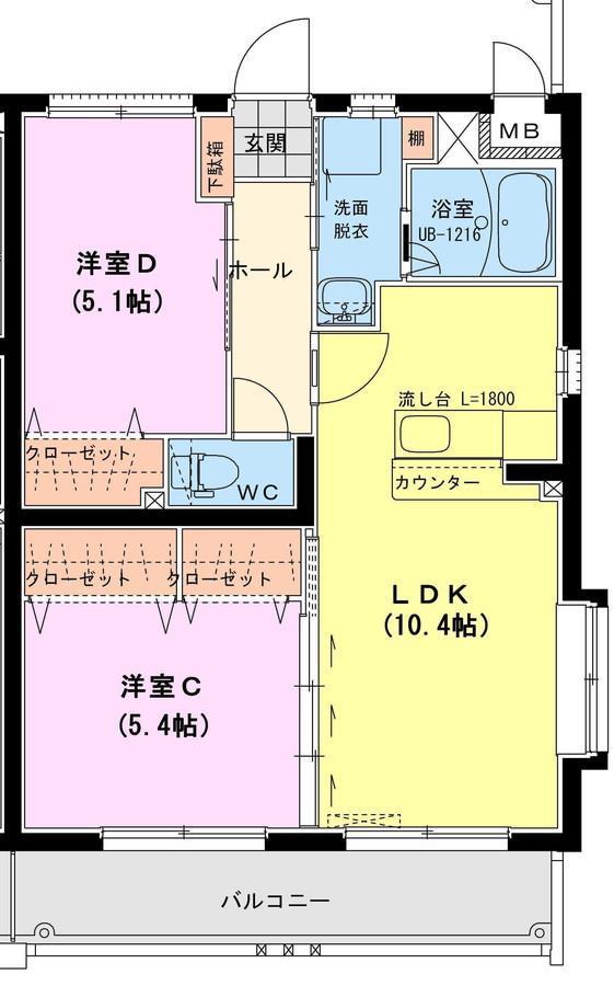 S.DOLCEの間取り写真