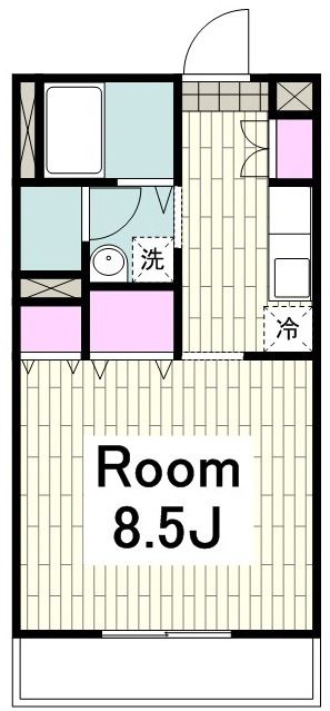 シュクレ大船の間取り写真
