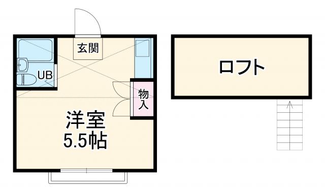 パレス杉田VIIの間取り写真