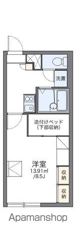 レオパレスaye.IIIの間取り写真