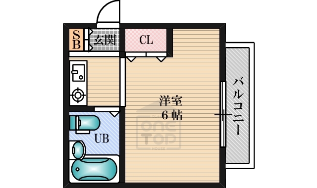 アパートメントSUITAの間取り写真
